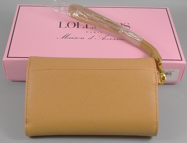 กระเป๋าสตางค์ LOLLIPOPS เบจ ใหม่ แท้
