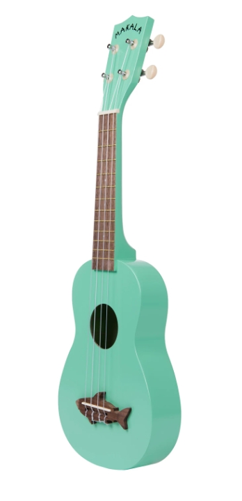 MAKALA SURF GREEN SOPRANO SHARK
