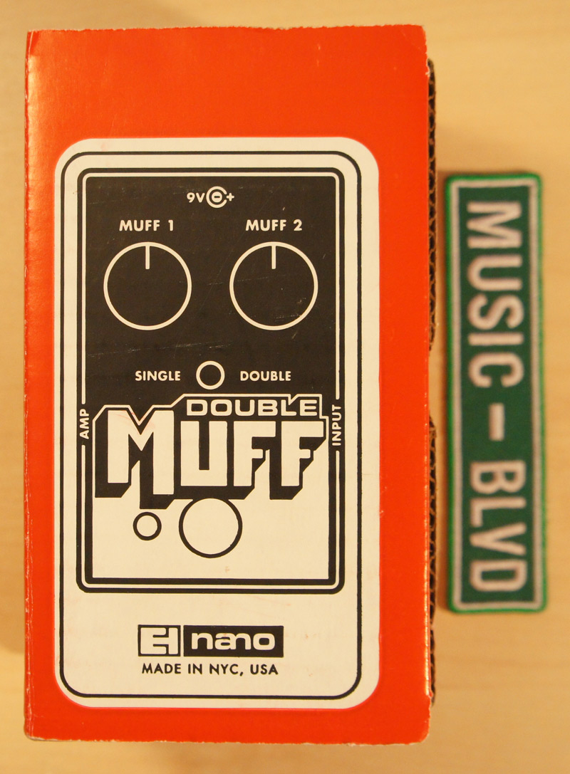 Electro Harmonix Nano Double Muff Distortion Guitar Effects Pedal