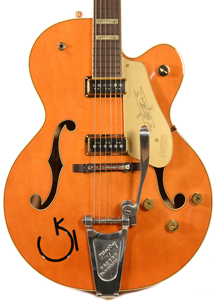 GRETSCH G6120DSW CHET ATKINS HOLLOW BODY WESTERN MAPLE STAIN W/BIGSBY