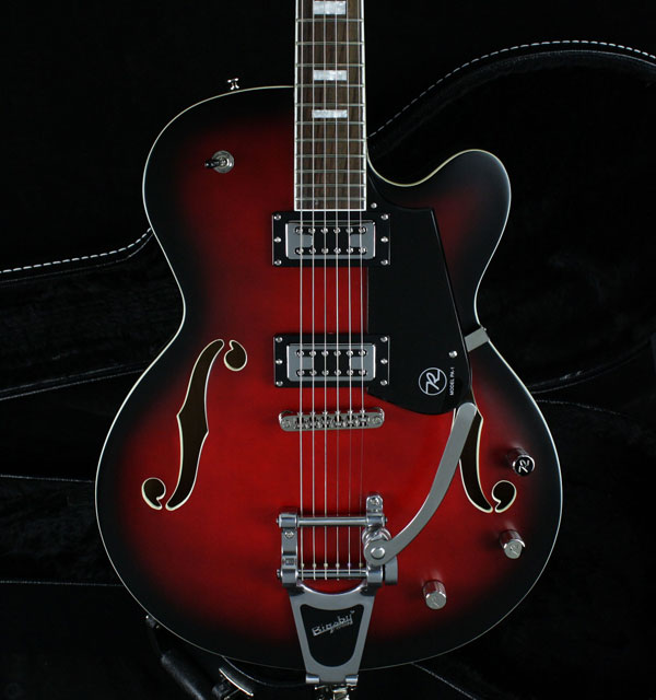 Reverend Pete Anderson PA-1 RT Satin Red Burst