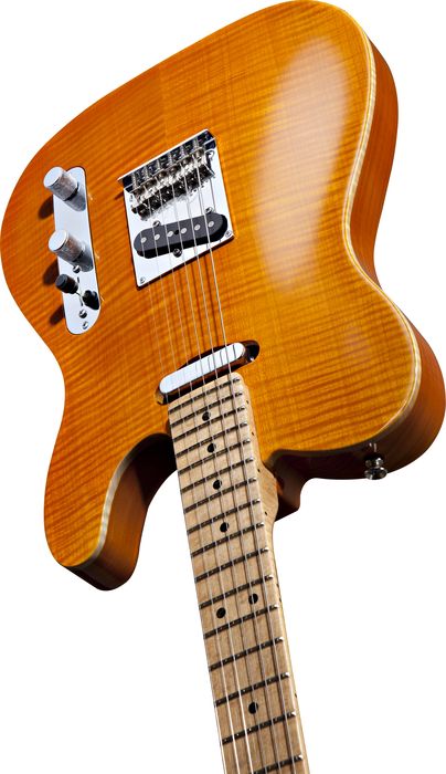 Fender Fender Select Flame Maple Carved Top Telecaster Electric Guitar