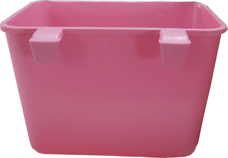 กระถางต้นไม้สวนแนวตั้ง ขนาดเล็ก สีชมพู