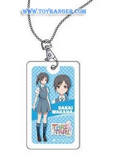 พวงกุญแจที่ใส่บัตรอคิลิค Tari Tari pass case : Sakai Wakana (แท้)