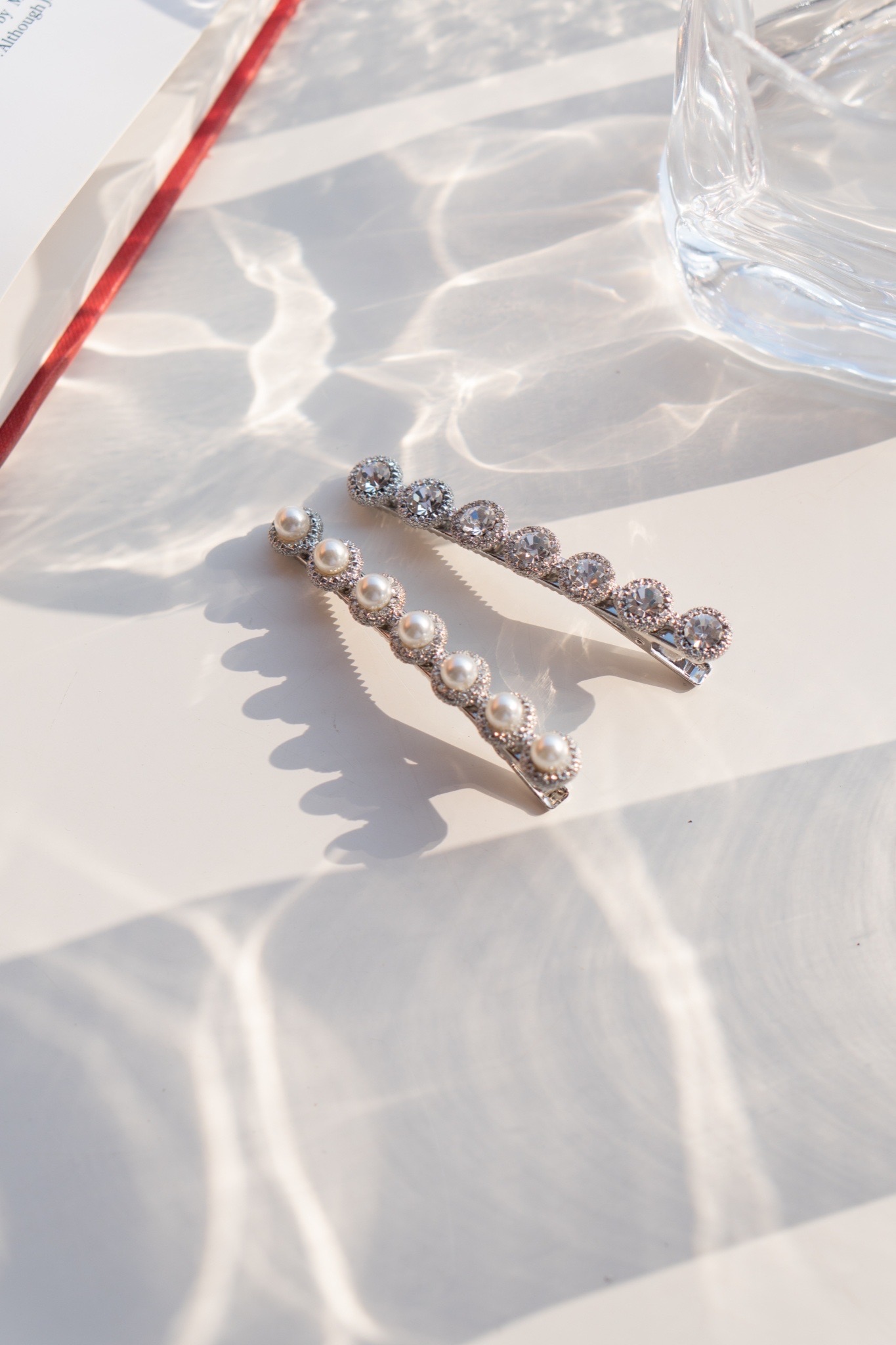 Gorgeous Swarovski Hairclip - กิ๊บติดผมสวยหรูคริสตัลสวารอฟสกี้ (มี 11 สี)