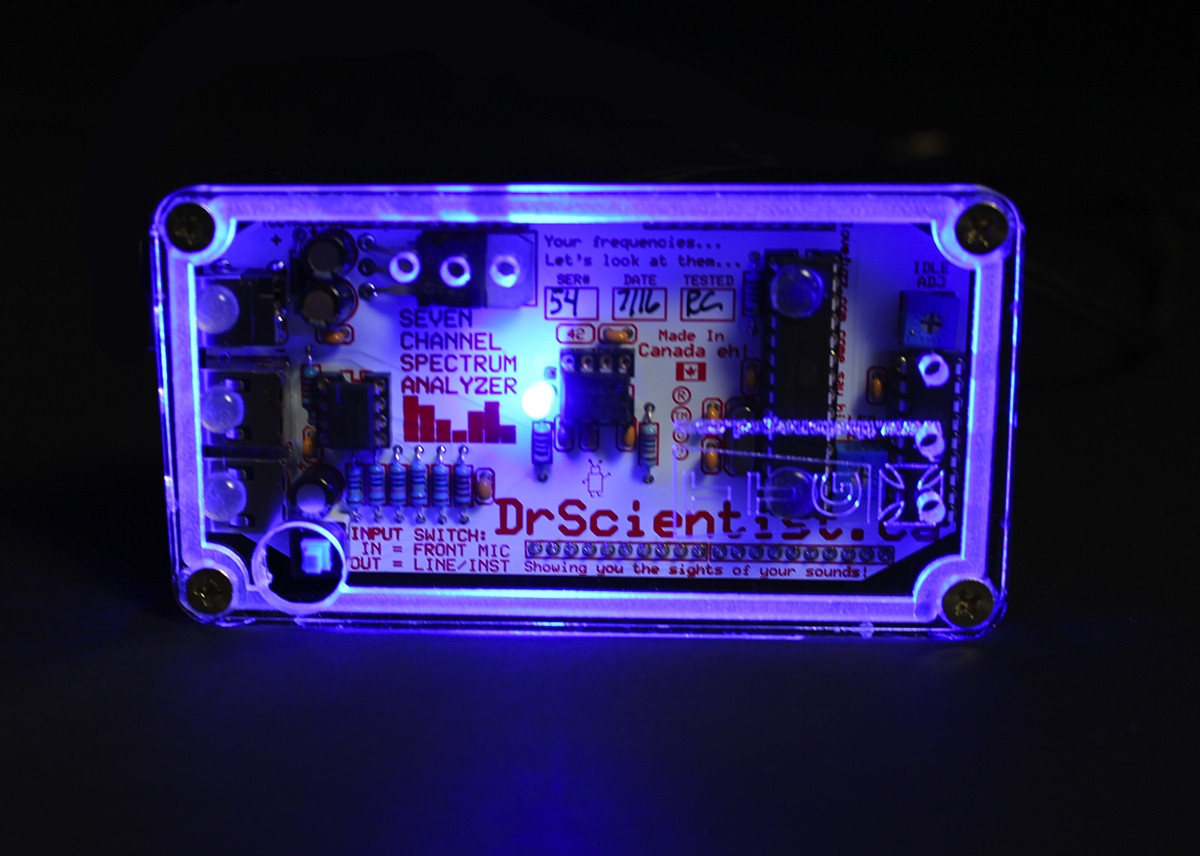 Dr. Scientist Sounds Spectrum Analyzer