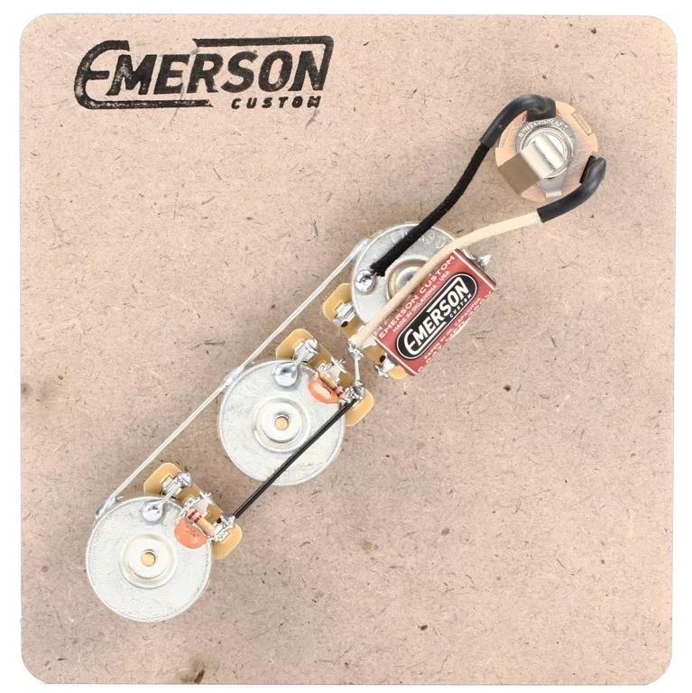 Emerson Custom Prewired Kit for Fender Jazz Bass
