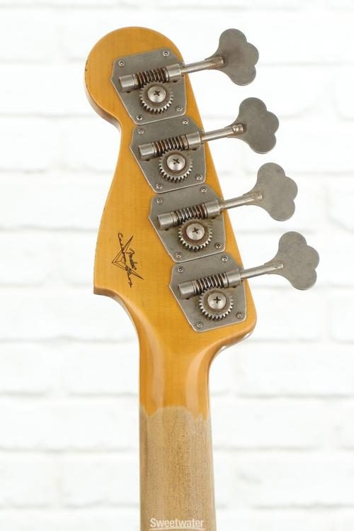 Fender Custom Shop Time Machine 1959 Precision Bass Journeyman Relic - Aged Sherwood Green Metallic