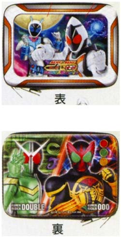 กล่องเหล็กซิป Kamen Rider Fourze & OOO MOVIE War MEGA MAX (1อัน,แท้)