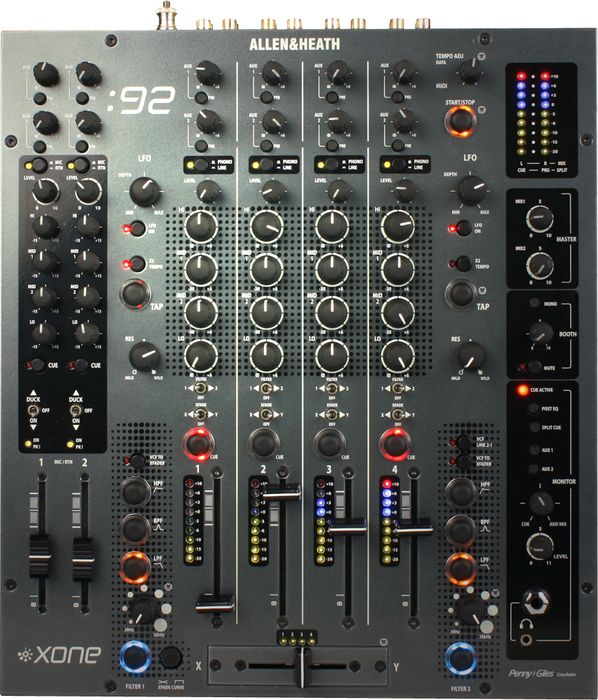 Allen & Heath Xone:92 Fader DJ Mixer
