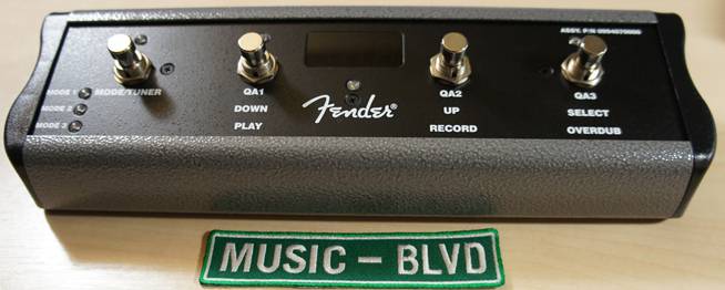 Fender ULT-4 4-Button Footswitch for G-Dec 30 and B-Dec 30