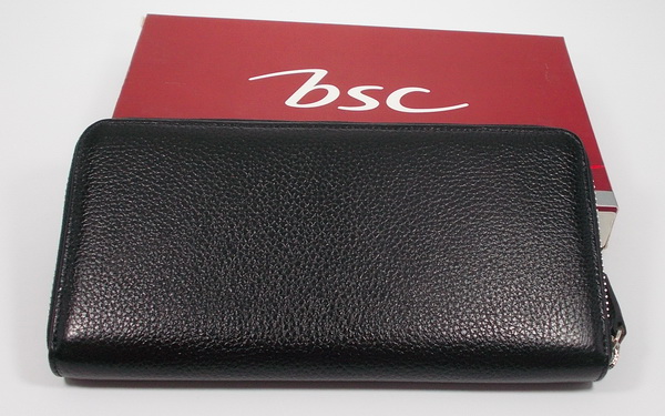 กระเป๋าสตงค์ bsc ดำ ใหม่ แท้