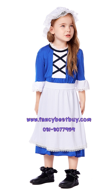 ชุดประจำชาติออสเตรีย Austria ชุดแฟนซีนานาชาติของออสเตรีย XS(100-115), S(115-125), L(135-145) รวมหมวก