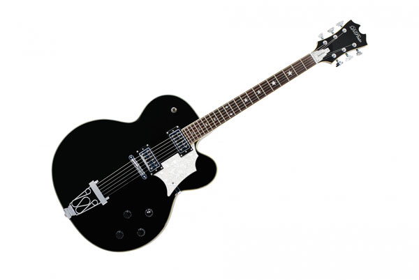 DiPinto Bacchus Semi-Hollow Guitar Black