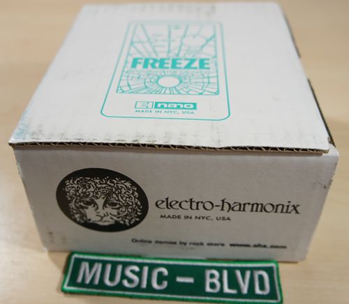Electro-Harmonix Freeze Sound Retainer Compression Guitar Effects Pedal