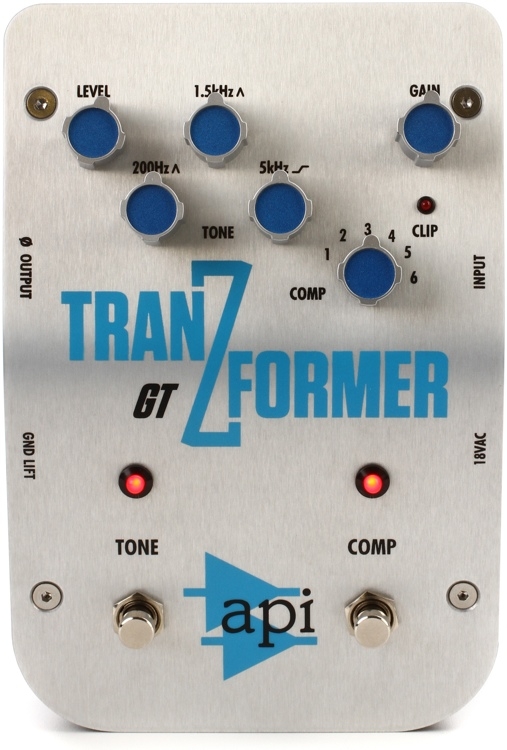 API TranZformer GT Transformer/Compressor/EQ Pedal
