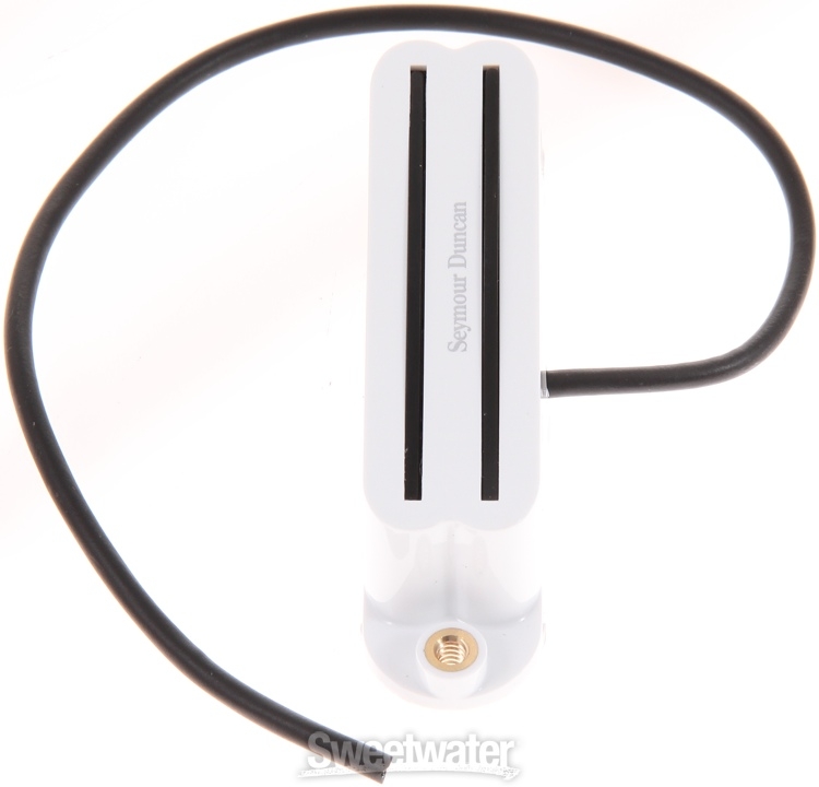 Seymour Duncan SHR-1b Hot Rails Strat Pickup - White Bridge