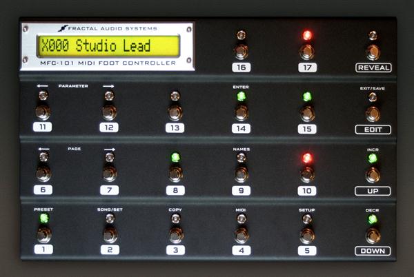 Fractal Audio Systems MFC-101 Midi Foot Controller