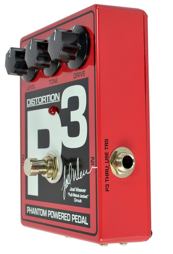 DC Voltage P3 Distortion (Phantom Powered Pedal)