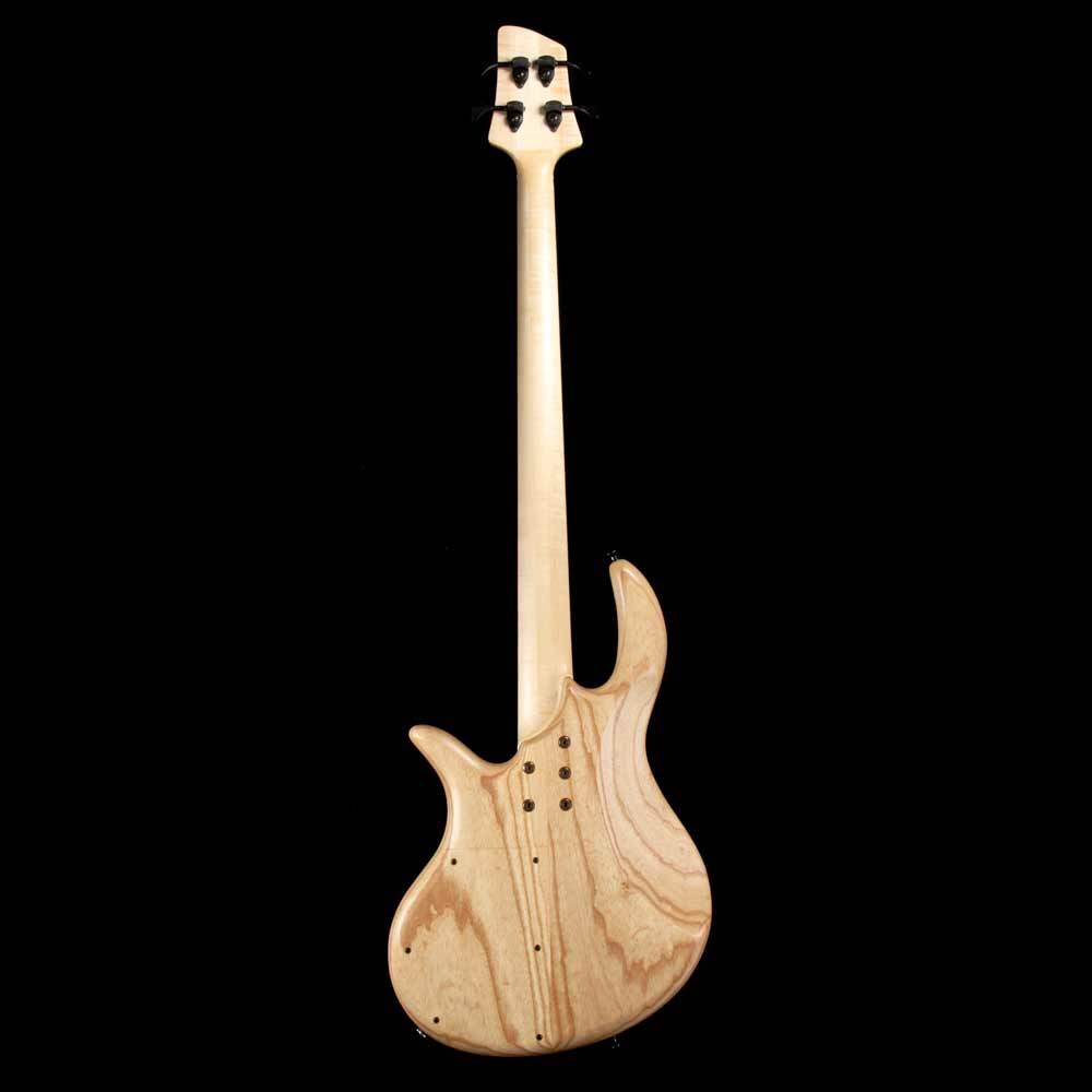 Elrick eVolution Gold Series 4-String Bass Flame Maple Top - Natural