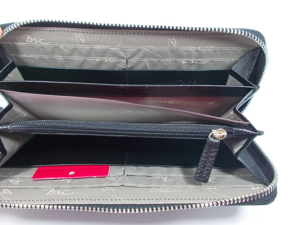 กระเป๋าสตงค์ bsc ดำ ใหม่ แท้