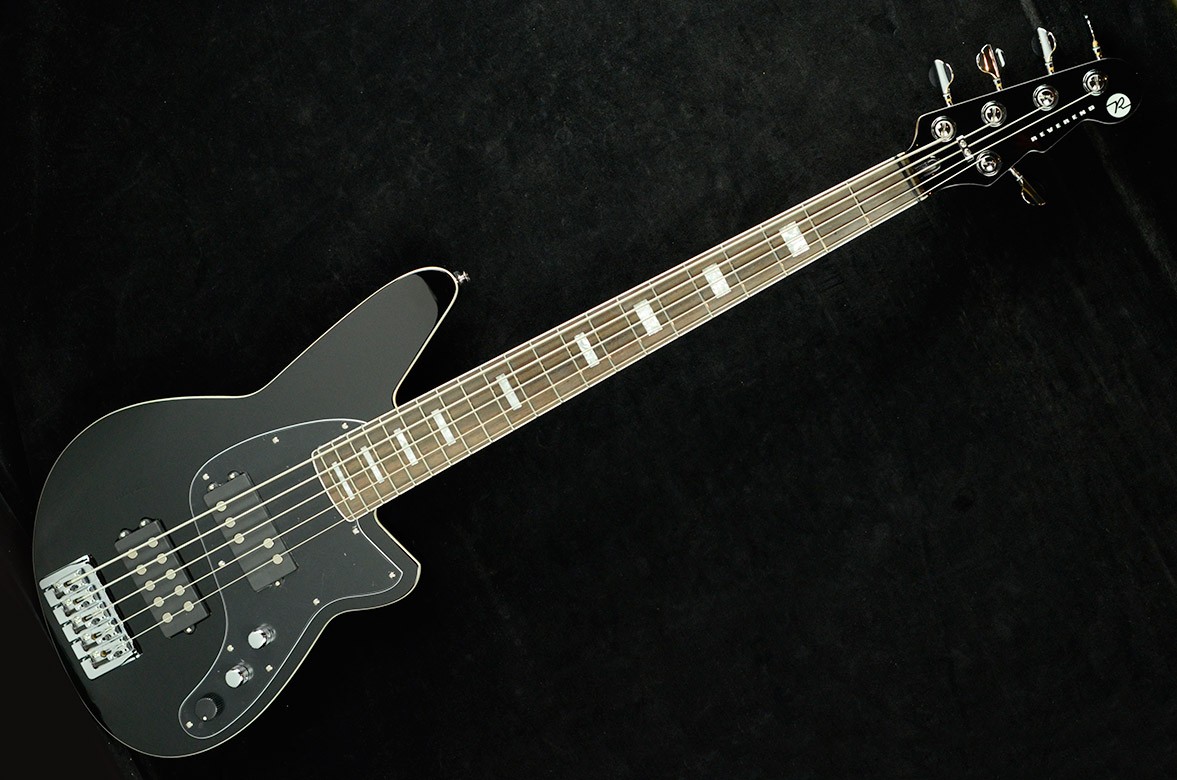 Reverend Mercalli 5 Bass - Black