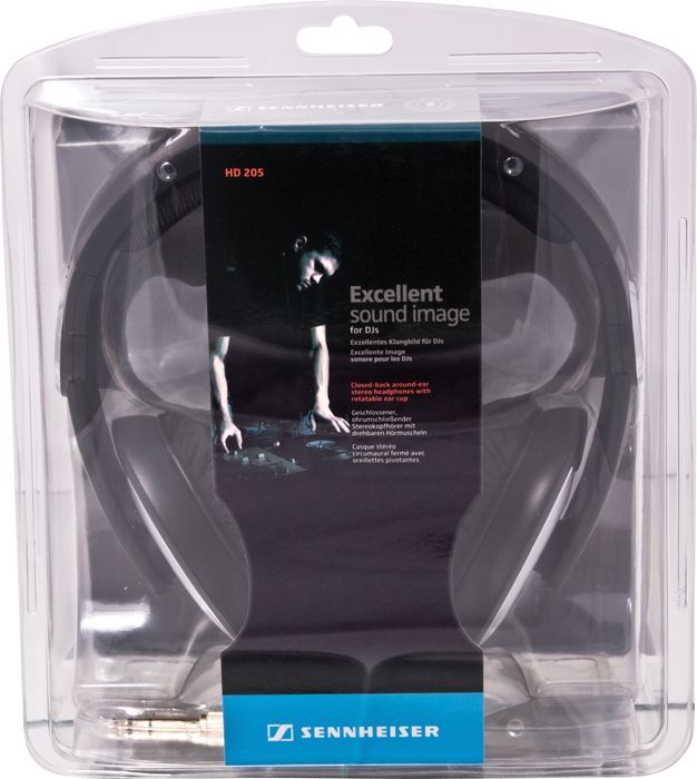 Sennheiser HD205 II Closed Back On Ear Studio Headphones