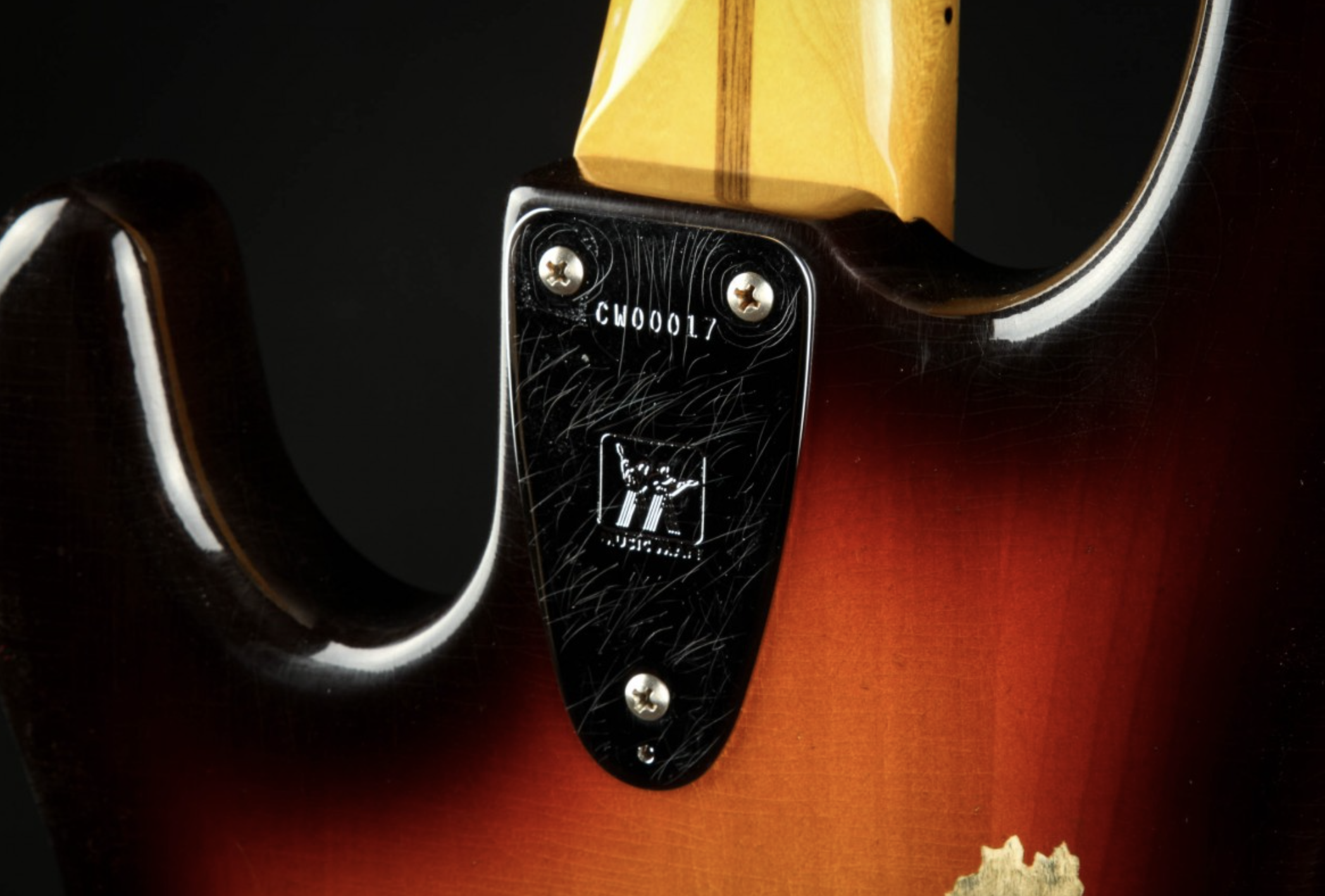 Ernie Ball Music Man Limited Edition Cliff Williams Stingray Bass - Vintage Relic Sunburst