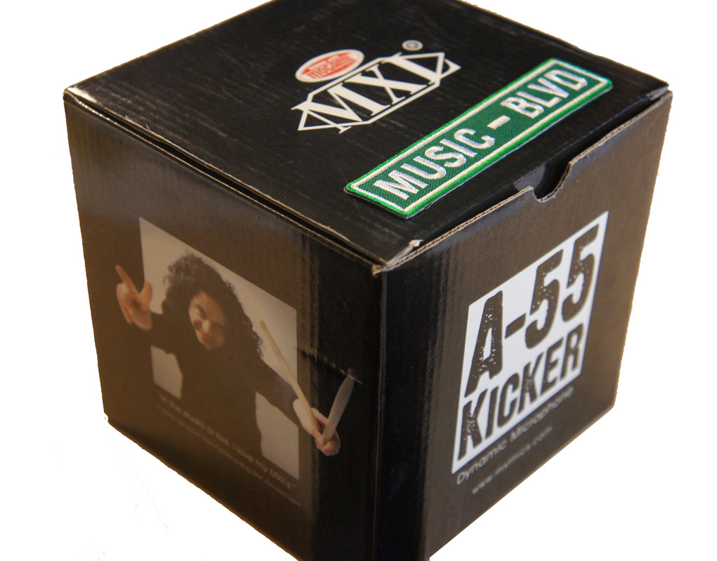 MXL A-55 Kicker Dynamic Kick Drum Microphone Black