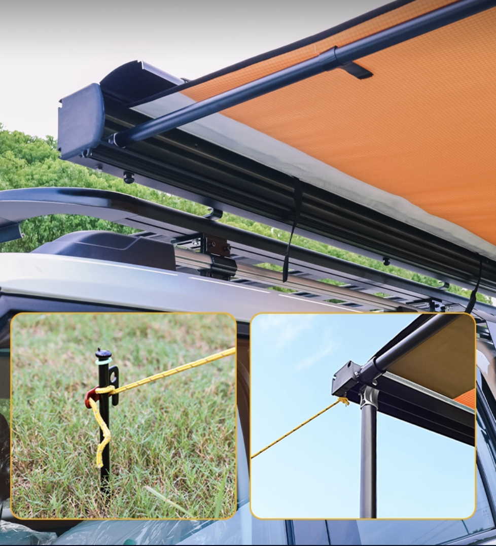 เต็นท์หลังคา เต็นท์ข้างรถ Hyundai SANTA FE Hybrid ฮุนได ซานตา เฟ่