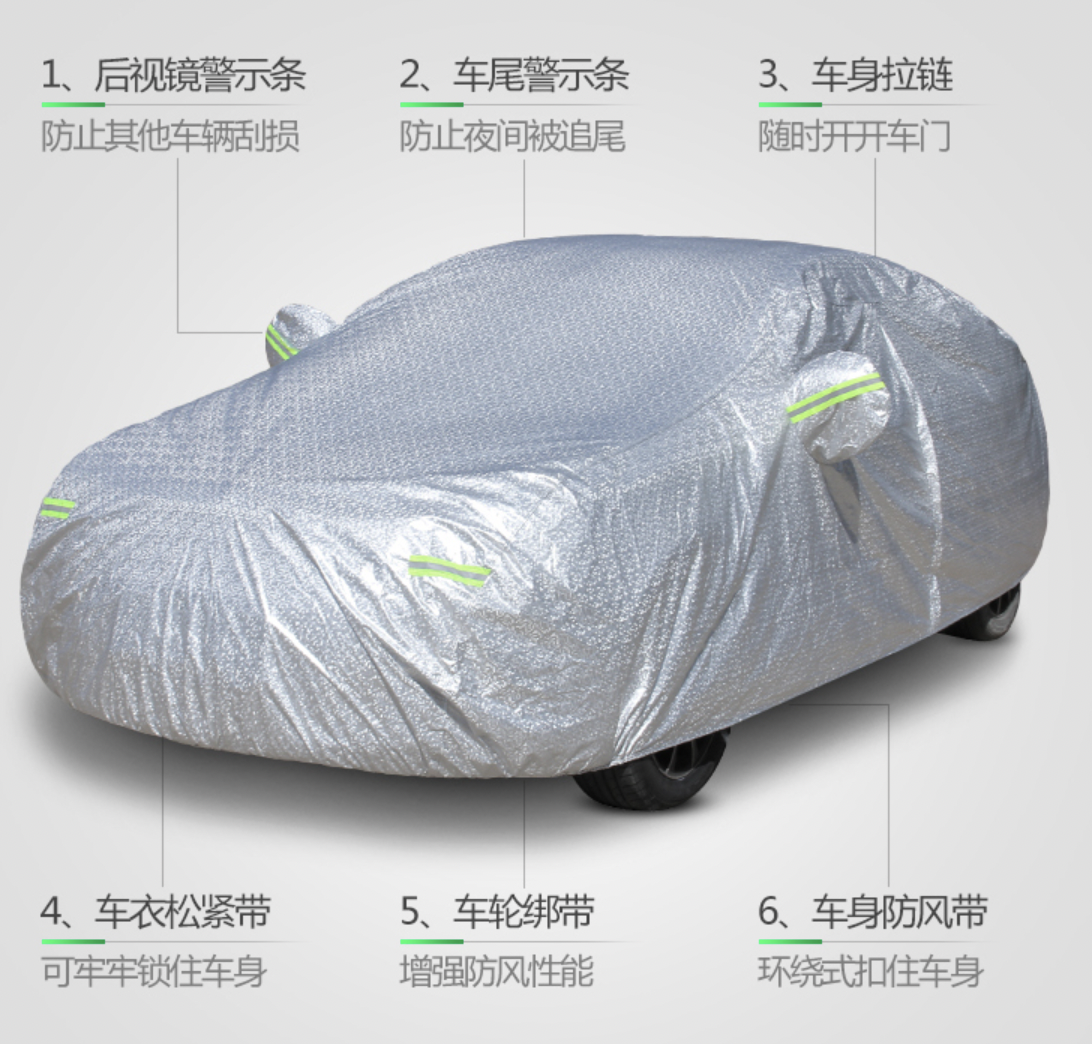 Hyundai CRETA ฮุนได เครต้า ผ้าคลุมรถ ผ้าคลุมรถยนต์ (กัน UV) Car Cover ใช้คลุมรถเก๋ง เต็มคัน