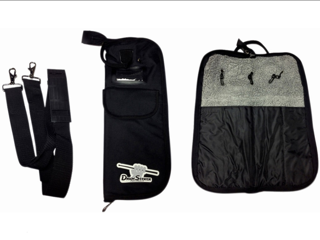Humes & Berg Drum Seeker Stick with Shoulder Strap Bag Black