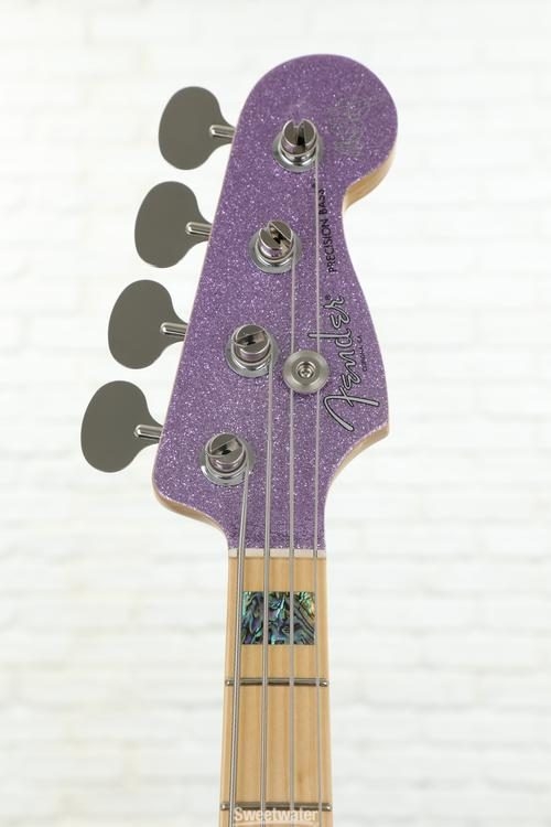 Fender Adam Clayton Precision Bass - Purple Sparkle