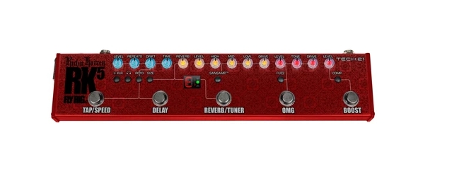 Tech 21 Richie Kotzen RK5 Signature Fly Rig V2 w/Signature OMG Overdrive