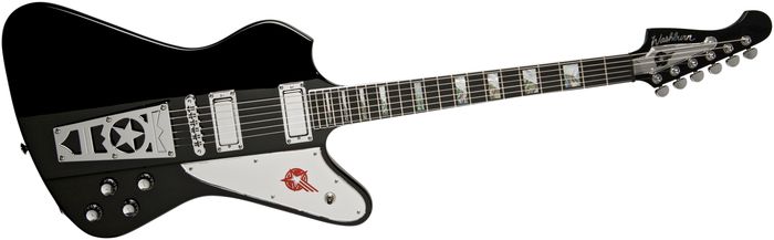 Washburn PS2012 Paul Stanley Signature Starfire Electric Guitar Black