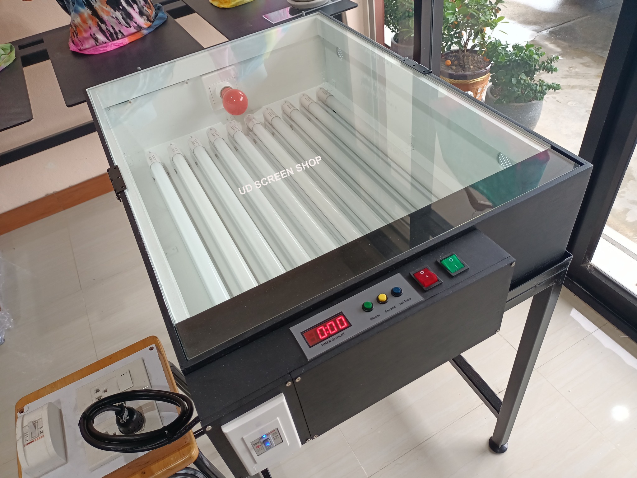 ตู้ถ่ายบล็อกสกรีน รุ่น Timer V2