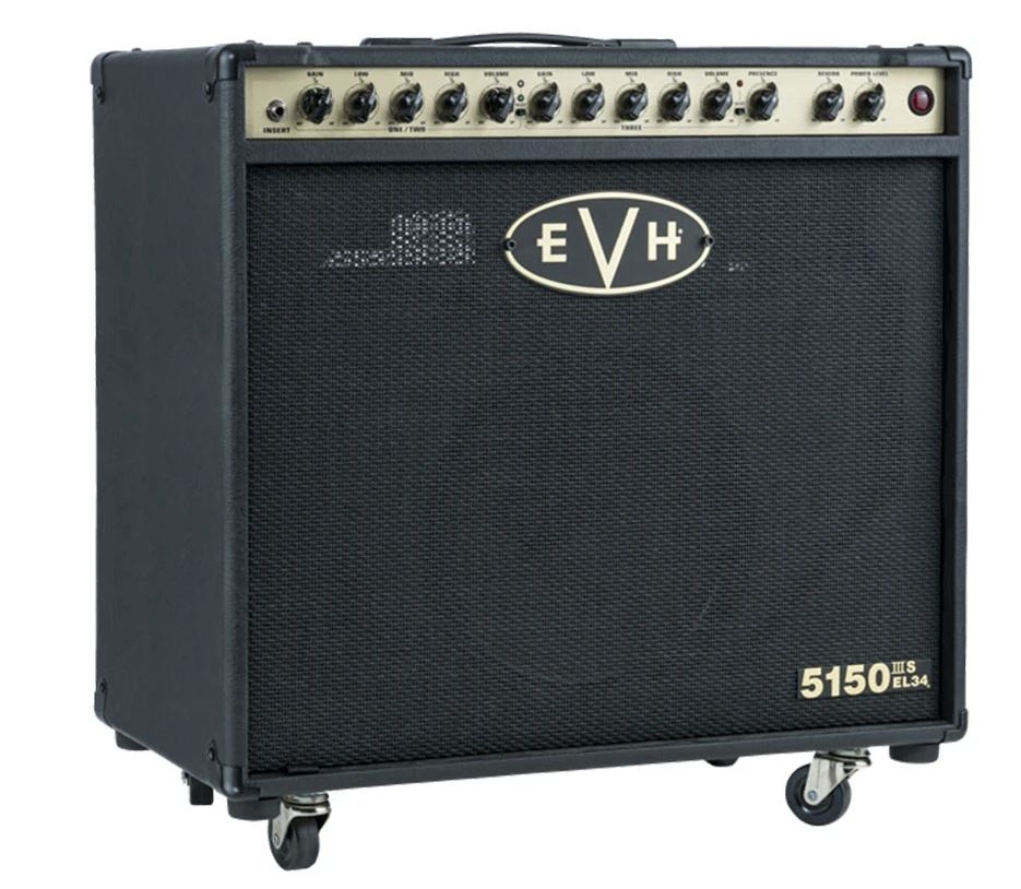 EVH 5150 III 50w 1x12 120v Tube Combo Amp with EL34 Tubes - Black