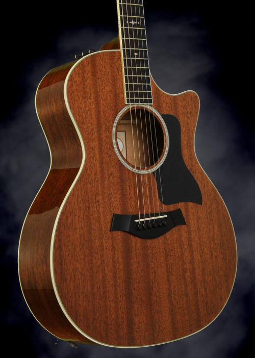 Taylor 524ce All-Mahogany Grand Auditorium Cutaway Acoustic/Electric Guitar