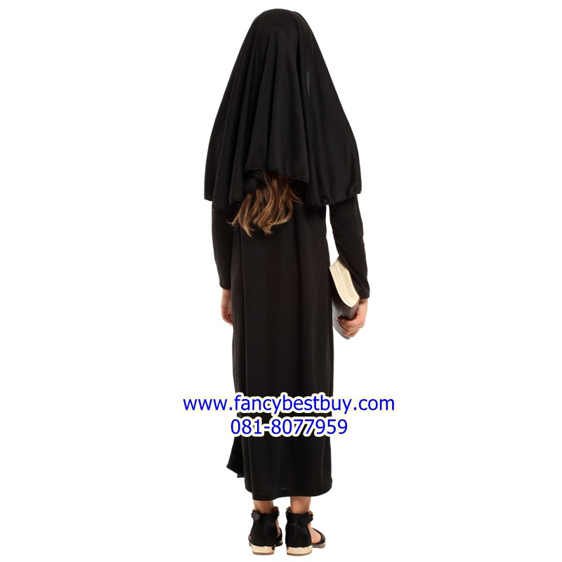 ชุดแม่ชี Nun Girl ชุดแฟนซี ขนาด M, L, XL