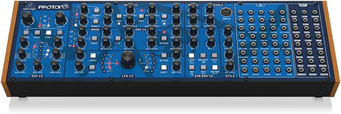 Behringer PROTON Paraphonic Semi-Modular Analog Synthesizer