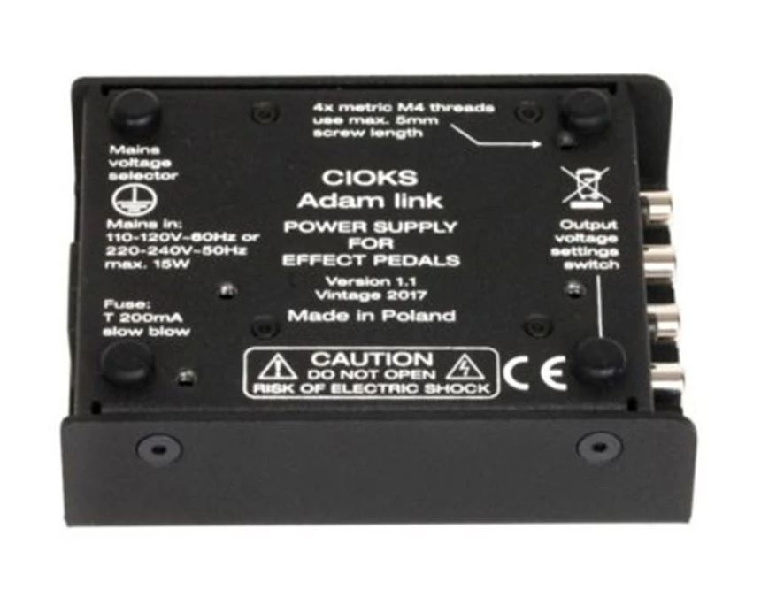 CIOKS Adam Link - 4 Isolated Outlets, 9 and 12v DC Power Supply