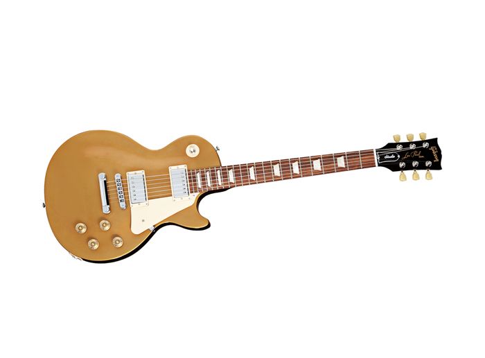Gibson Les Paul Studio 2013 Electric Guitar Gold Top/Black back