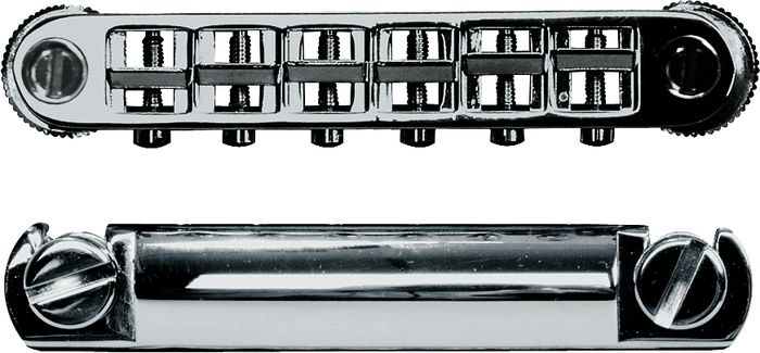 TonePros Metric Locking Tune-o-matic/Tailpiece Set (large posts)