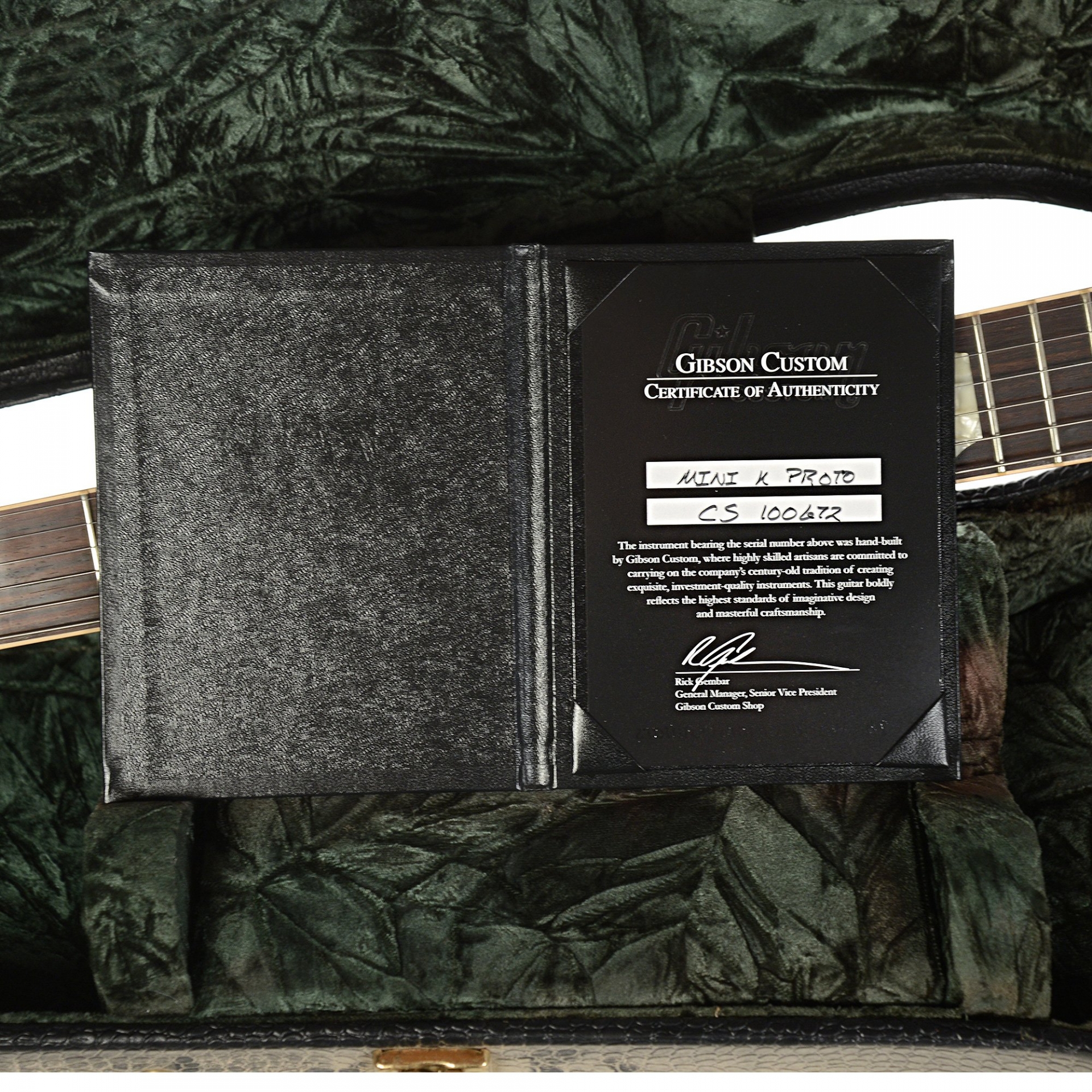 Gibson Custom Shop Mini Barney Kessel Triburst Prototype No.CS100672