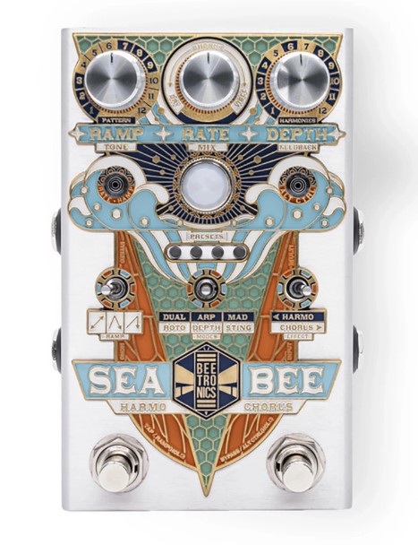 Beetronics FX Seabee Harmochorus Multi-chorus and Pitch Modulation FX Pedal