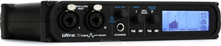 MOTU UltraLite-mk4 USB Audio Interface
