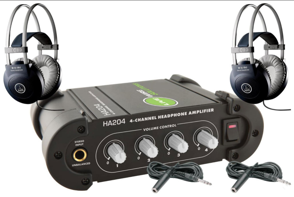 AKG M80 MKII Headphone Amp Package