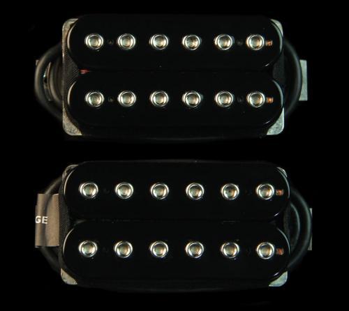 Bare Knuckle Warpig Humbucker Pickup Set (Black Open-Coil)