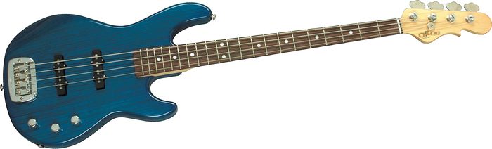 G&L JB-2 4-String Bass Clear BlueRosewood Fretboard