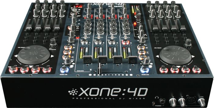 Allen & Heath Xone:4D - USB Audio Interface and DJ Controller